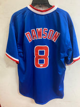 Andre Dawson autographed Chicago Cubs custom jersey JSA Witnessed COA blue