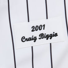 Craig Biggio 2001 Houston Astros Official MLB Jersey Mitchell & Ness