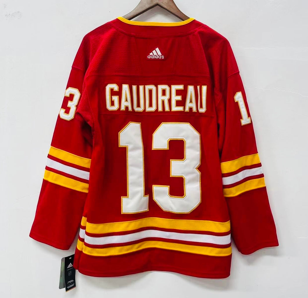 Johnny Gaudreau Calgary Flames Jersey Adidas