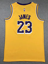 Lebron James Los Angeles Lakers Jersey yellow #23