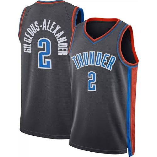 Shai Gilgeous - Alexander Oklahoma City Thunder Official Nike YOUTH Jersey black