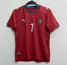 Cristiano Ronaldo Portugal National Team Puma 2026 Home Authentic Jersey Youth sizes