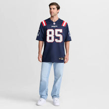 Hunter Henry New England Patriots Official NFL NIKE Jersey Blue