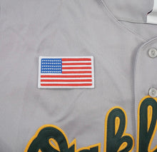 Willie McGee Oakland A’s Athletics 1990 World Series Jersey Majestic gray