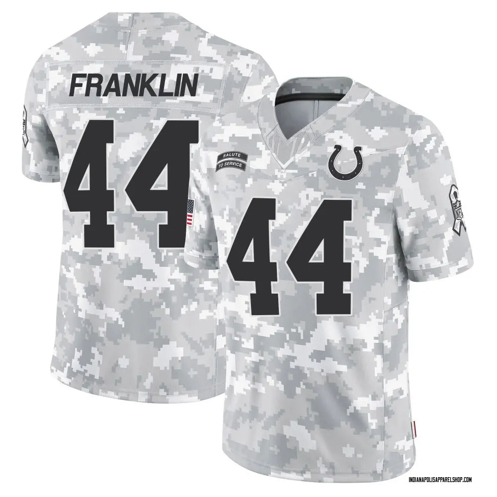 Zaire Franklin Indianapolis Colts Official NFL Nike Salute to Service Jersey