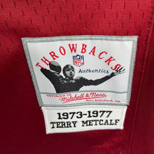 Terry Metcalf St. Louis Cardinals NFL Mitchell & Ness Jersey red