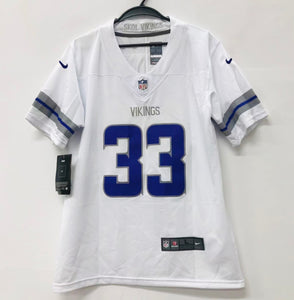 Aaron Jones YOUTH KIDS Minnesota Vikings Official NFL Jersey white