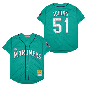 Ichiro Suzuki Seattle Mariners Jersey Mitchell & Ness