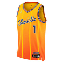 LaMelo Ball Charlotte Hornets Jordan brand Jersey Orange