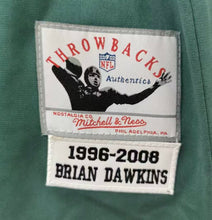 Brian Dawkins Philadelphia Eagles NFL Jersey Mitchell & Ness Green
