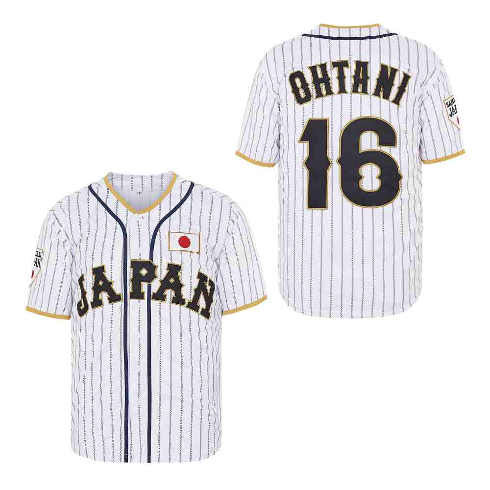 Shohei Ohtani Japan jersey white – Classic Authentics