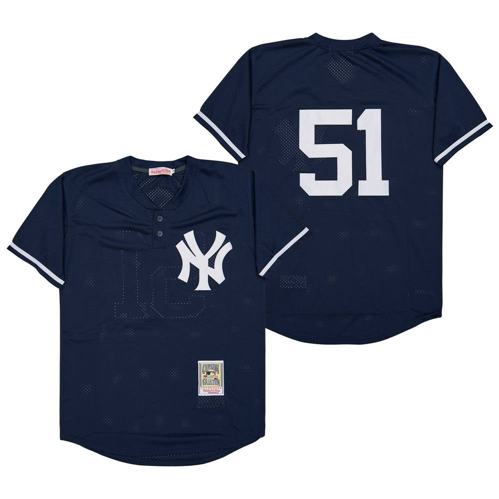 Bernie Williams New York Yankees Spring Training Jersey Mitchell
