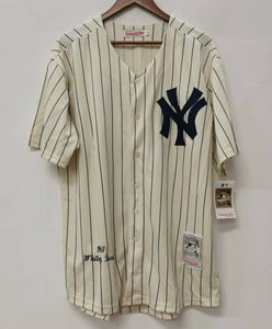 Whitey Ford New York Yankees Jersey pinstripes Mitchell & Ness