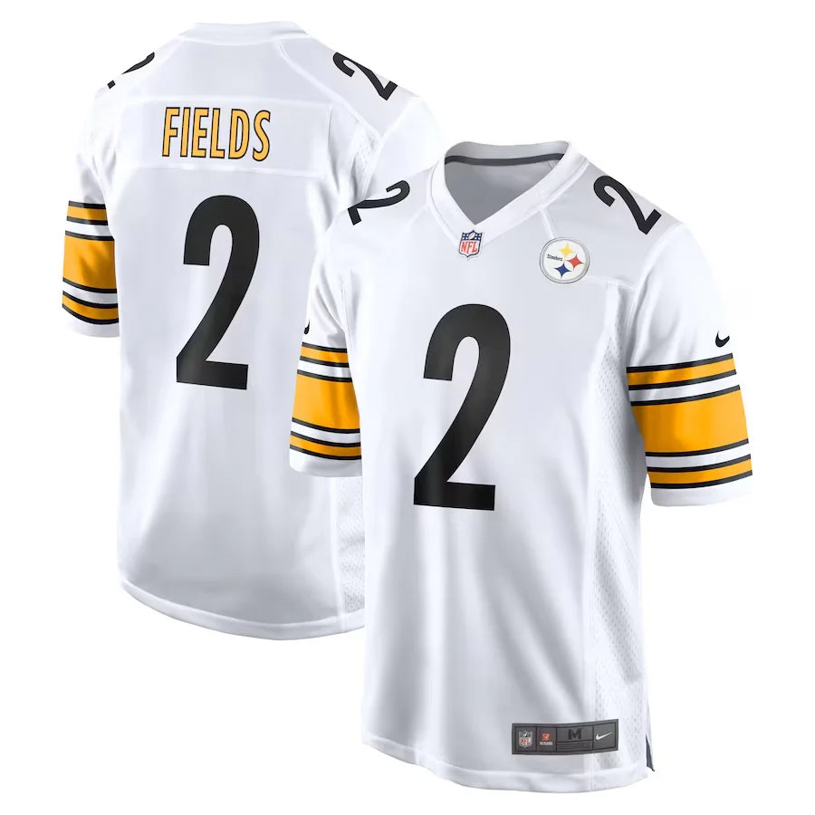 Justin Fields Pittsburgh Steelers Official NFL Nike jersey white