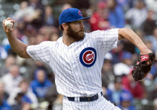 Jake Arrieta Chicago Cubs Official MLB Majestic Jersey