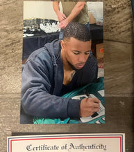 Saquon Barkley autographed Philadelphia Eagles jersey COA & Photo signing