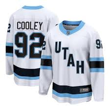 Logan Cooley Utah Hockey Club Official NHL Fanatics Jersey white
