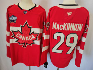 Nathan MacKinnon Team Canada Official NHL Jersey