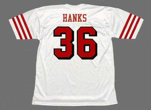 Merton Hanks San Francisco 49ers 1994 Jersey Mitchell & Ness white