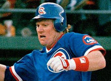 Keith Moreland 1984 Chicago Cubs Official MLB Majestic Jersey