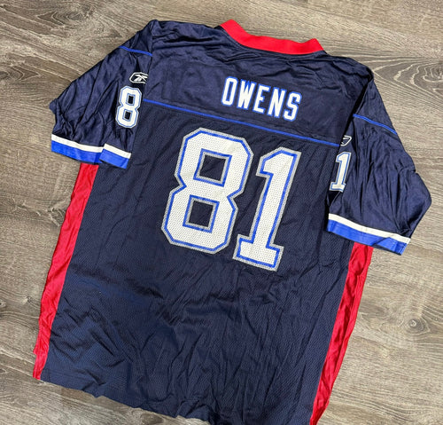 Terrell Owens Buffalo Bills Official NFL Jersey Reebok