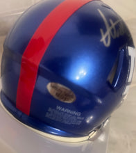 Abdul Carter Autographed New York Giants Mini Helmet with COA Photo signing