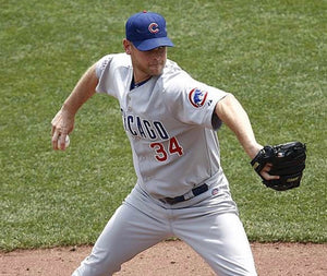 Kerry Wood Chicago Cubs Official MLB Majestic Jersey Gray