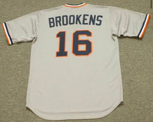Tom Brookens 1984 Detroit Tigers Official MLB Majestic Jersey