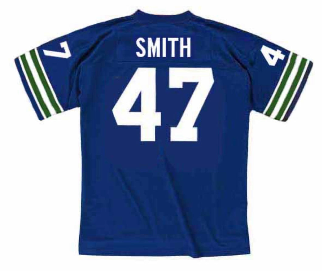 Sherman Smith Seattle Seahawks Official NFL Jersey Mitchell & Ness