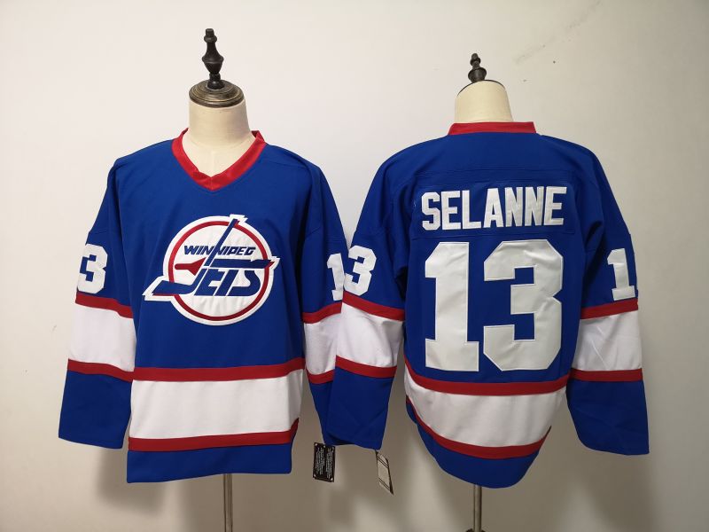 Teemu Selanne Winnipeg Jets Official NHL Jersey CCM – Classic