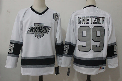Wayne Gretzky Los Angeles Kings Official NHL CCM Jersey white