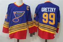 Wayne Gretzky St. Louis Blues Official NHL CCM Jersey blue