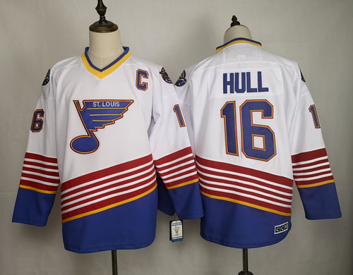 Brett Hull St. Louis Blues Official NHL CCM Jersey white