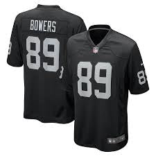 Brock Bowers Las Vegas Raiders Official NFL Nike Jersey black