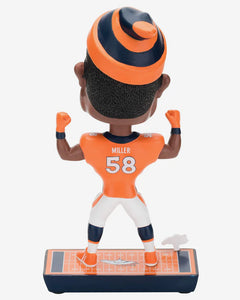 Von Miller Denver Broncos Caricature Bobblehead Forever Collectibles