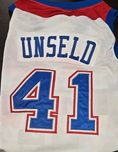 Wes Unseld Washington Bullets Official NBA Mitchell & Ness Jersey white