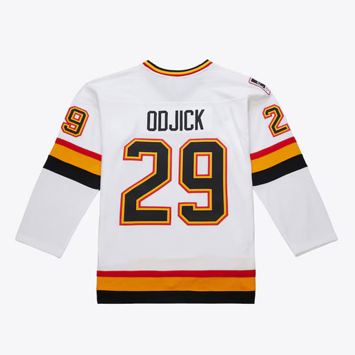 Gino Odjick Vancouver Canucks Official NHL Jersey Mitchell & Ness