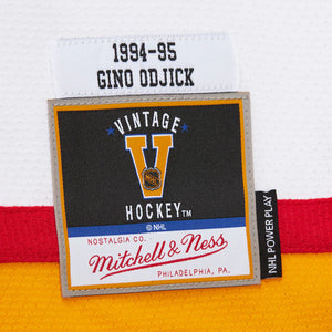 Gino Odjick Vancouver Canucks Official NHL Jersey Mitchell & Ness