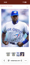 Carlos Delgado Toronto Blue Jays Official MLB Majestic Jersey gray