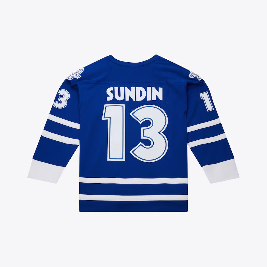 Mats Sundin Toronto Maple Leafs Customized Official NHL Mitchell & Ness Jersey