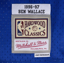 Ben Wallace Washington Bullets Official NBA Mitchell & Ness Jersey