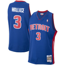 Ben Wallace Detroit Pistons Official NBA Mitchell & Ness Jersey