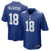 J.J. McCarthy New York Giants YOUTH KIDS Official NFL Jersey PRE ORDER