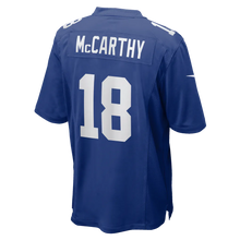 J.J. McCarthy New York Giants YOUTH KIDS Official NFL Jersey PRE ORDER