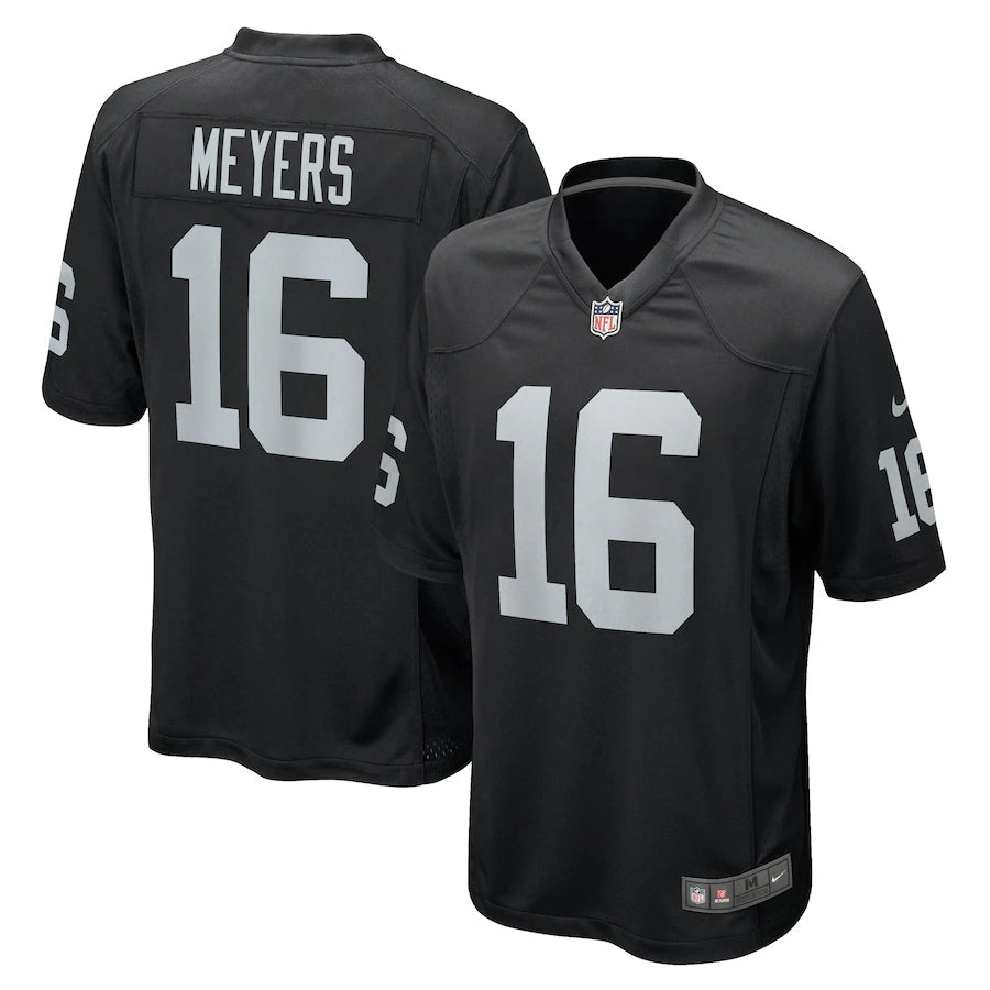 Jakobi Meyers Las Vegas Raiders Official NFL Nike Jersey black