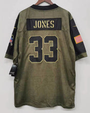 Aaron Jones Green Bay Packers military salute to service Jersey