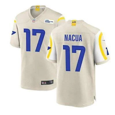 Puka Nacua #17 Los Angeles Rams Official NFL NIKE Jersey – Classic