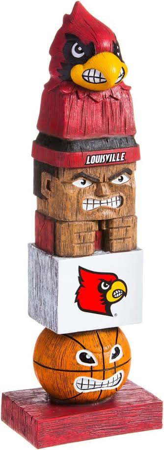 Louisville Cardinals Basketball Tiki 16’ made by Evergreen