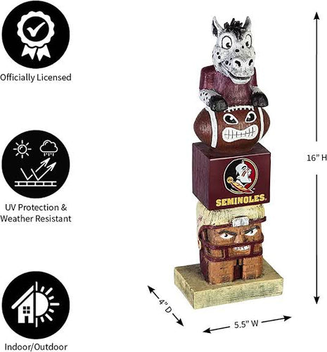 Florida State Seminoles Tiki 16’ made by Evergreen