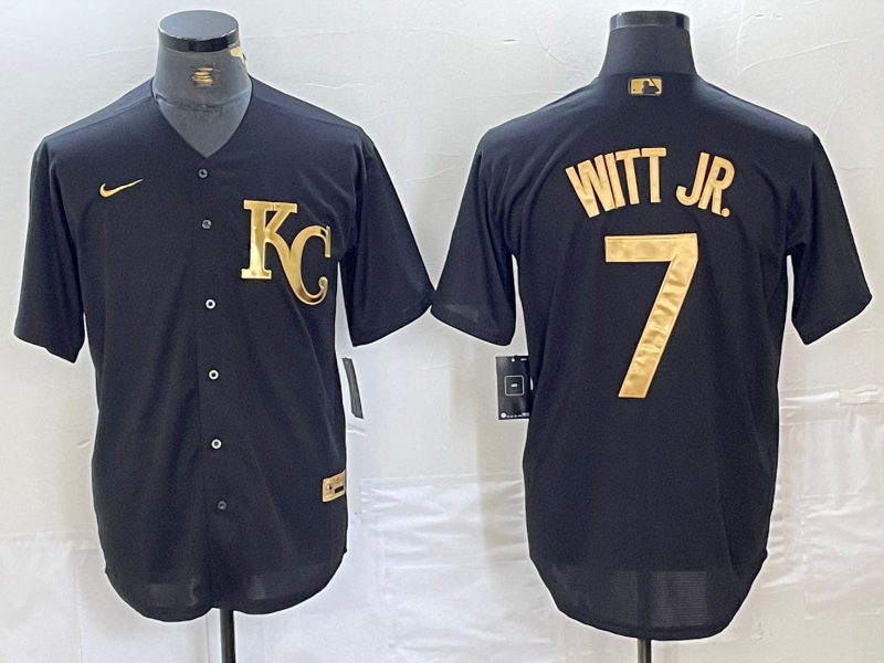 Bobby Witt Jr. Kansas City Royals Jersey Nike black